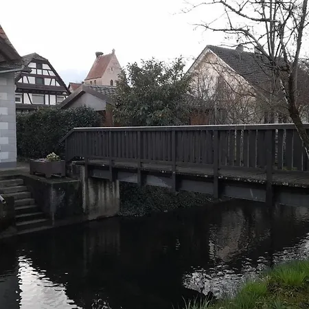 Badischer Neubau-ruhe-kunst-natur Rheinau